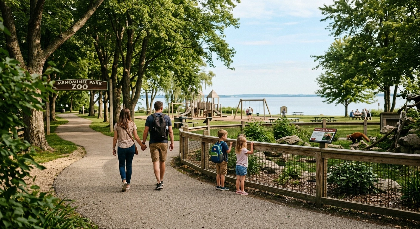 menominee park zoo oshkosh visit